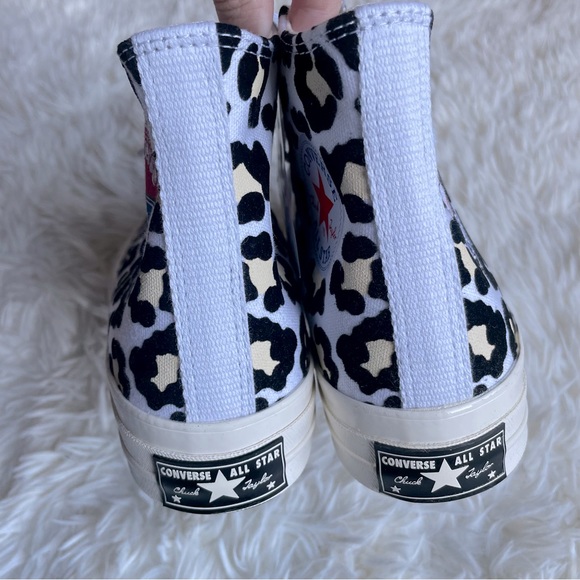 New Converse Chuck 70 Leopard High Top Shoes 7.5 - Picture 6 of 11